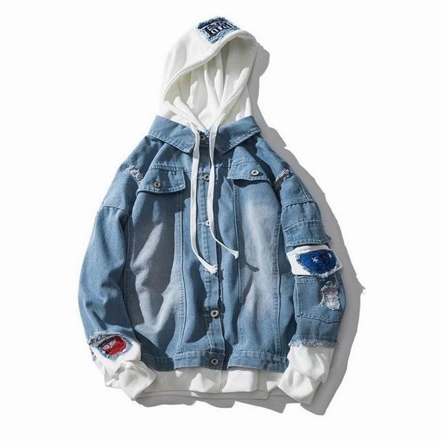 Leather Plus Size Jackets West Louis Spring Mens Hooded Jackets