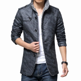 West Louis Winter Men's Leather Jackets Customizable Dance Team Jackets