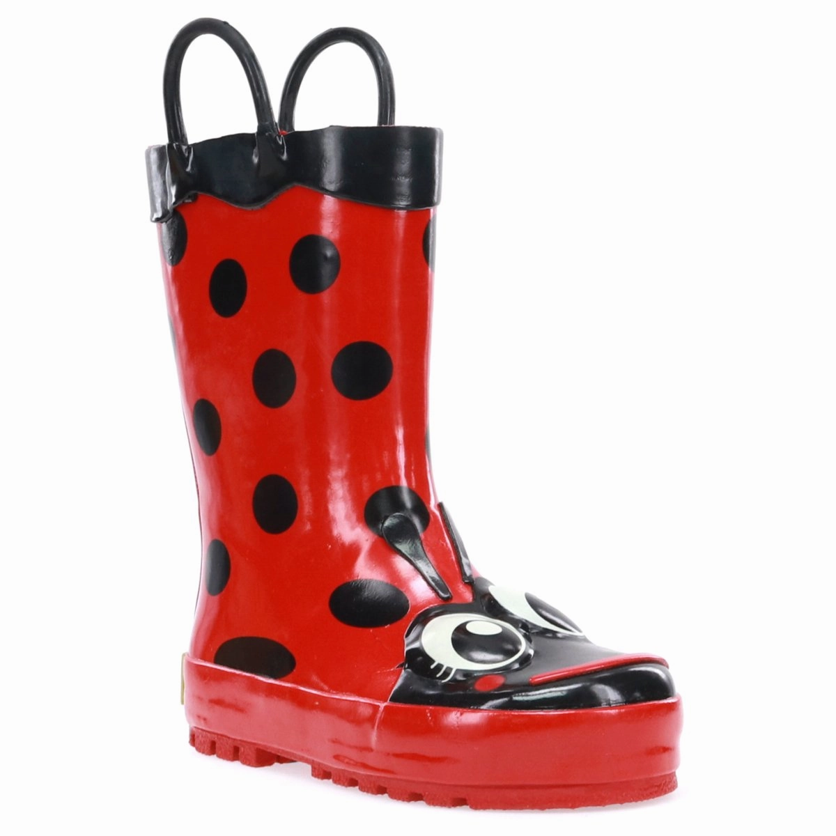 Western Chief Kidss LadyBug Rainboot Waterproof Safety Shoes