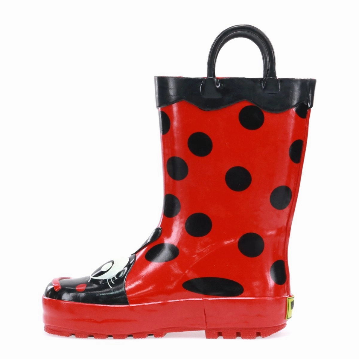 Western Chief Kidss LadyBug Rainboot Waterproof Rain And Garden Shoe With Comfort Insole