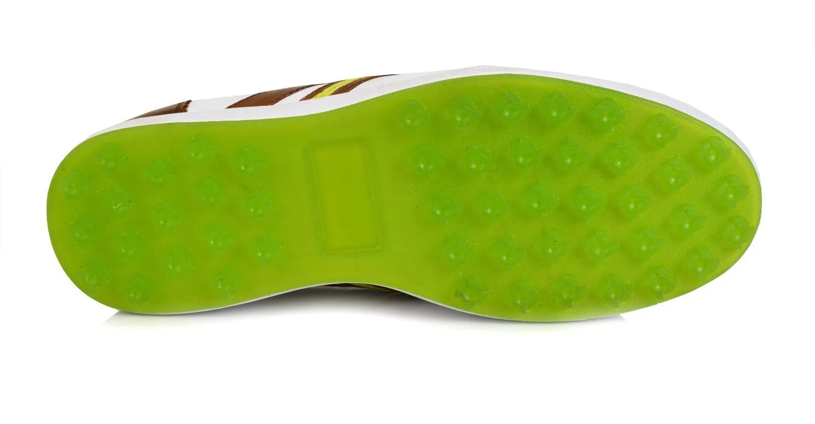 Aquel Easy-Go White / Tan-Golf Shoes Waterproof Non Skid Shoes