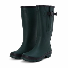 Wide Calf Rain Boots - 15 to 19 inch calf - Green - Regular Width in Ankle Toddler Ankle Boy