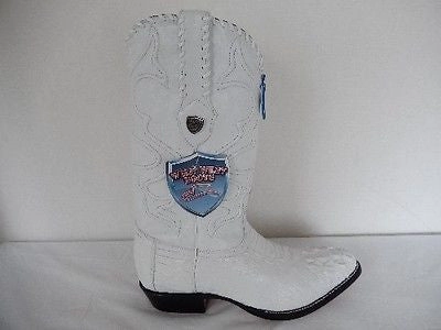 Wild West Boots Horn-back Crocodile Cowboy Boots High Boots Fashion