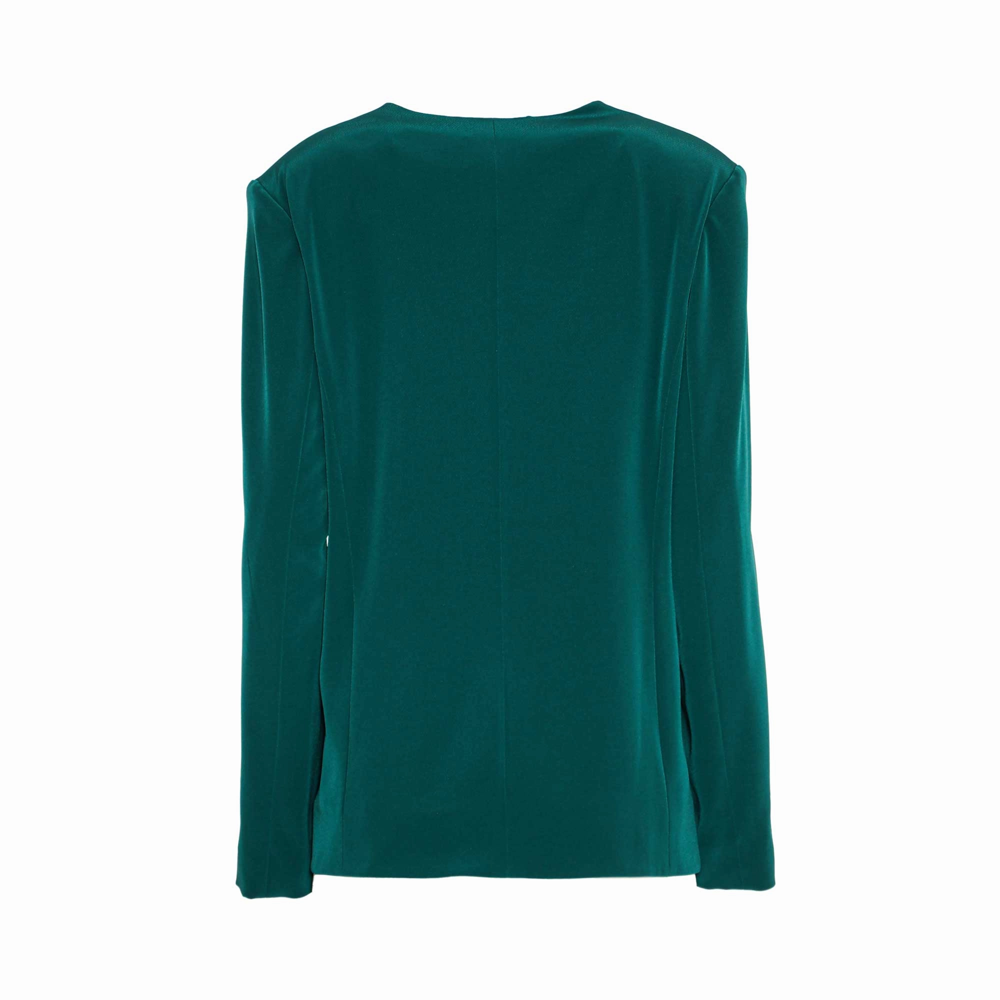 Jackets Behind Siding Barbara Rizzi Atelier Angelina Green Jacket