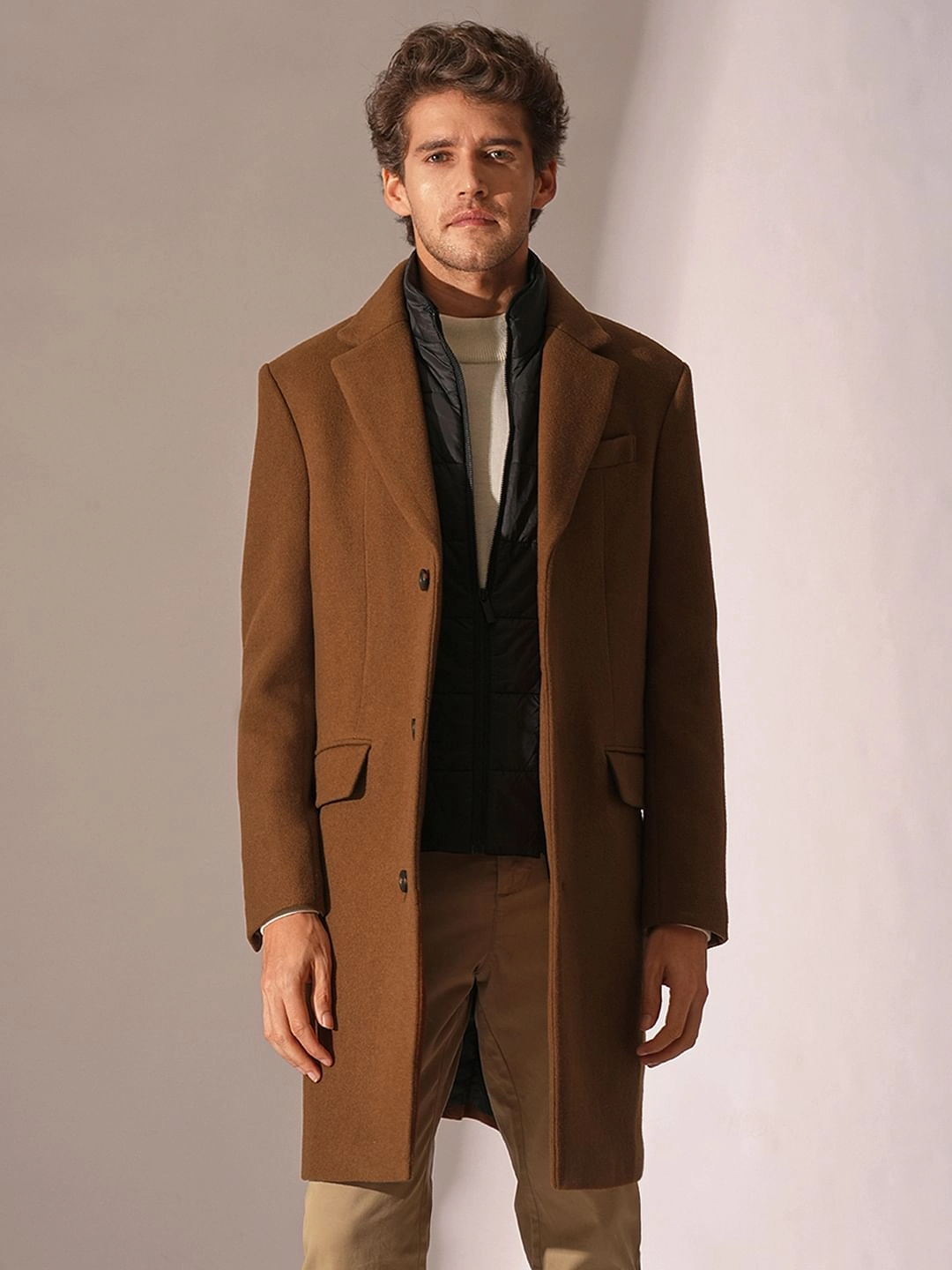 Dark Brown Tailored Wool Coat Pretty Winter Coats