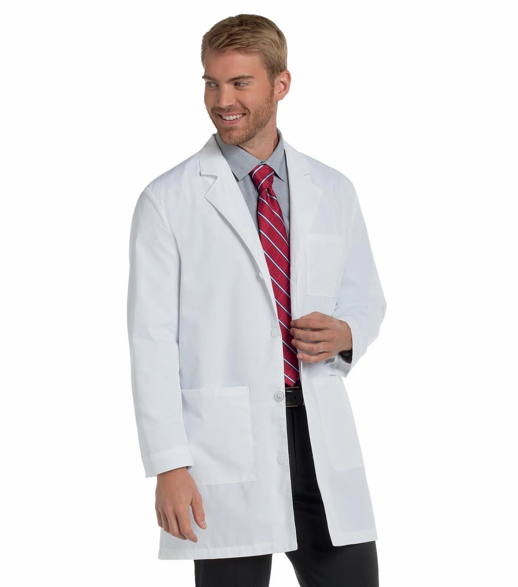 Landau Men's Lab Coat Men In Mink Coats