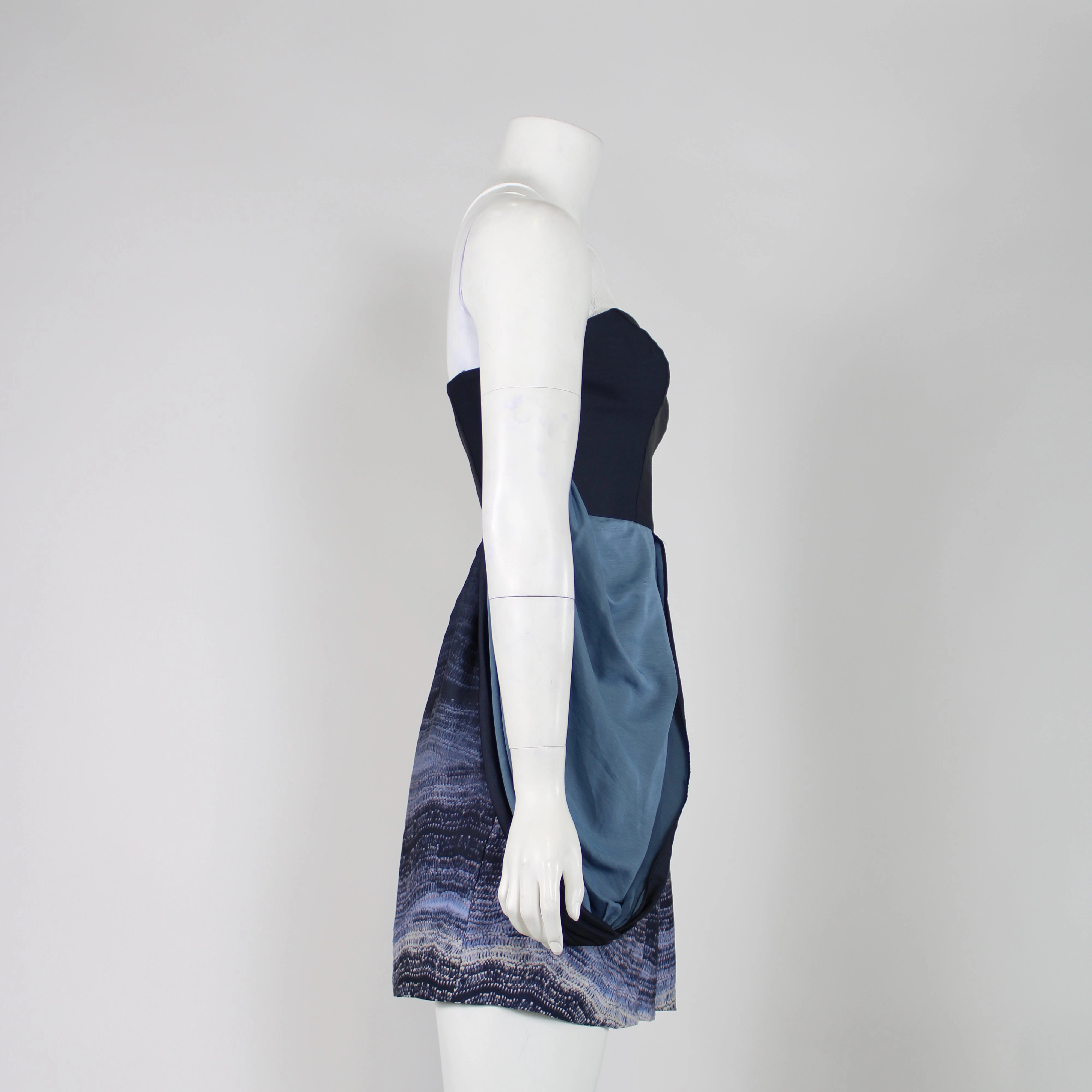 All To Myself Satin Mini Dress Wish Strapless Mini Dress BNWT