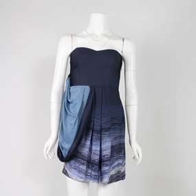 Tiered Sequin Mini Dress Wish Strapless Mini Dress BNWT