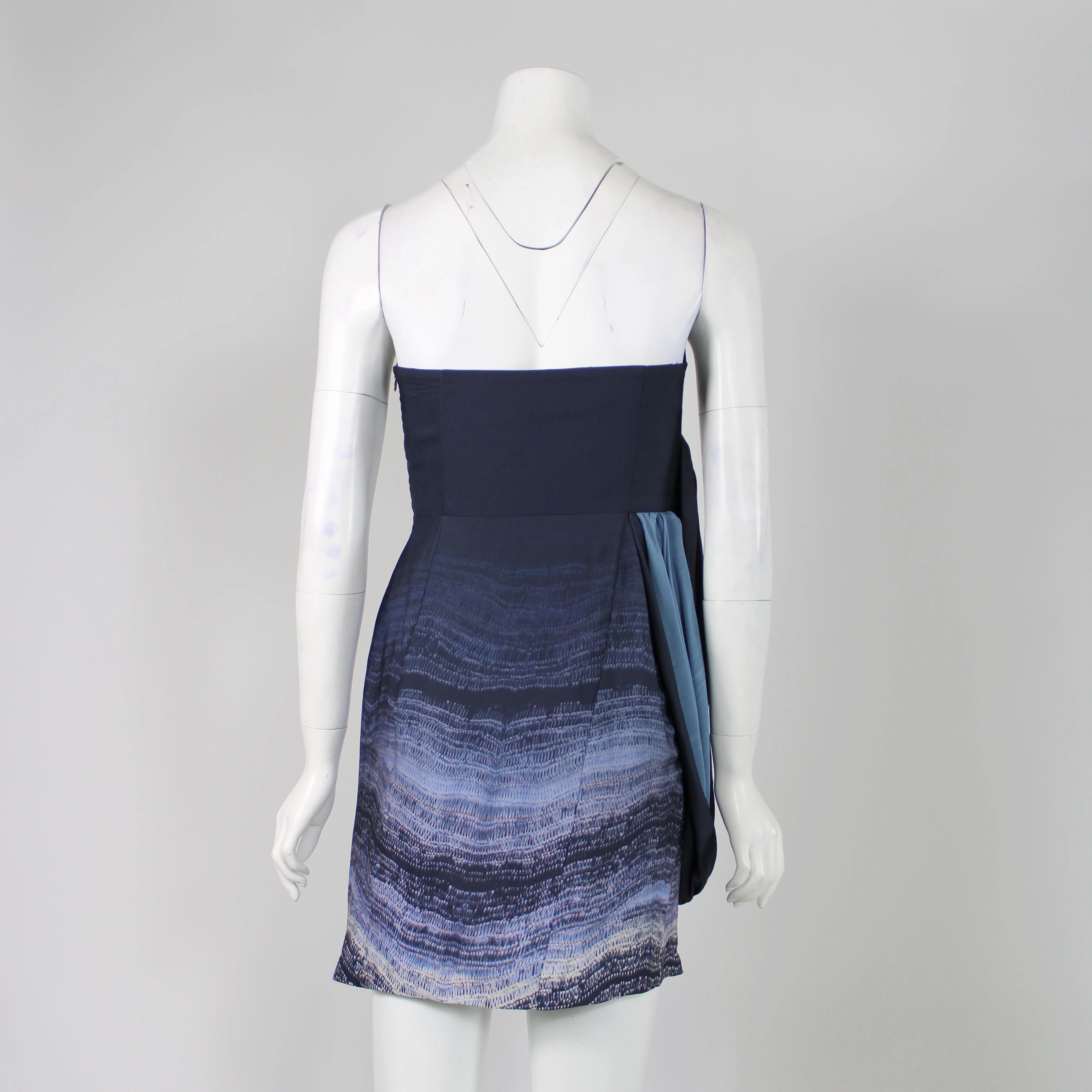 Carey Velvet Mini Dress Wish Strapless Mini Dress BNWT