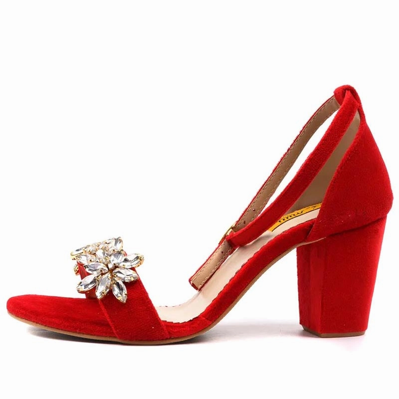 Jamaica Sandals Ochi Women bridel block Heel Sandal