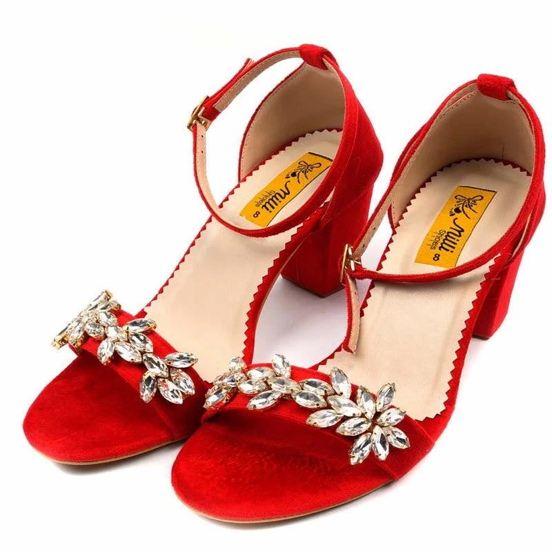 Platform Sandals Wedges Women bridel block Heel Sandal