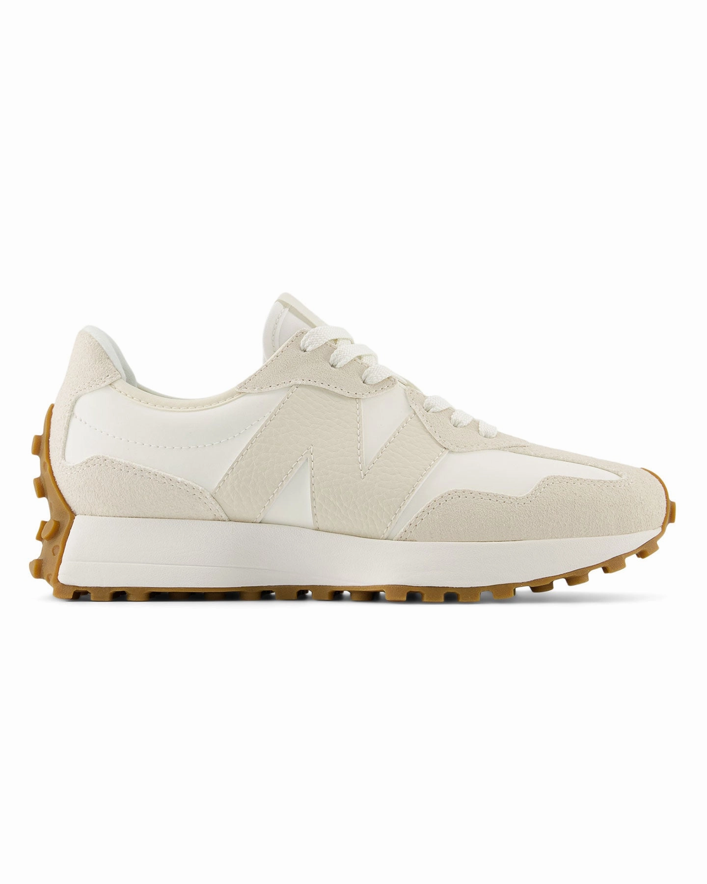 Women's New Balance 327 - Linen / Sea Salt High Cushioned Trail Running Shoes