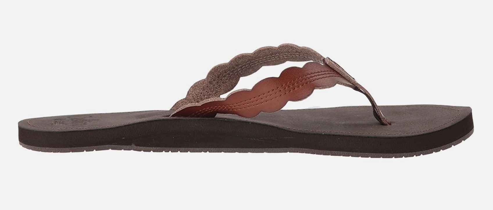 Flip Flops Run Big Or Small Reef Women's Arch Support Cushion Celine Rust Brown Flipflop