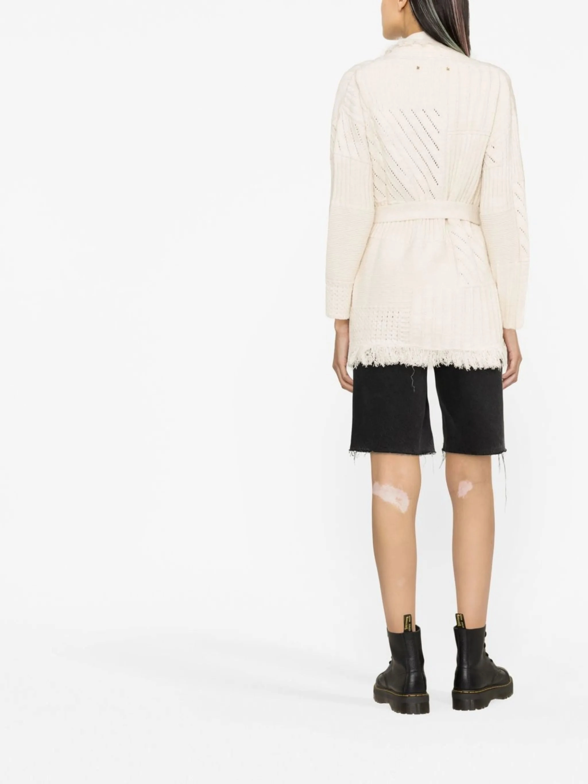 Tailor Made Knitwear belted shawl-collar cardigan