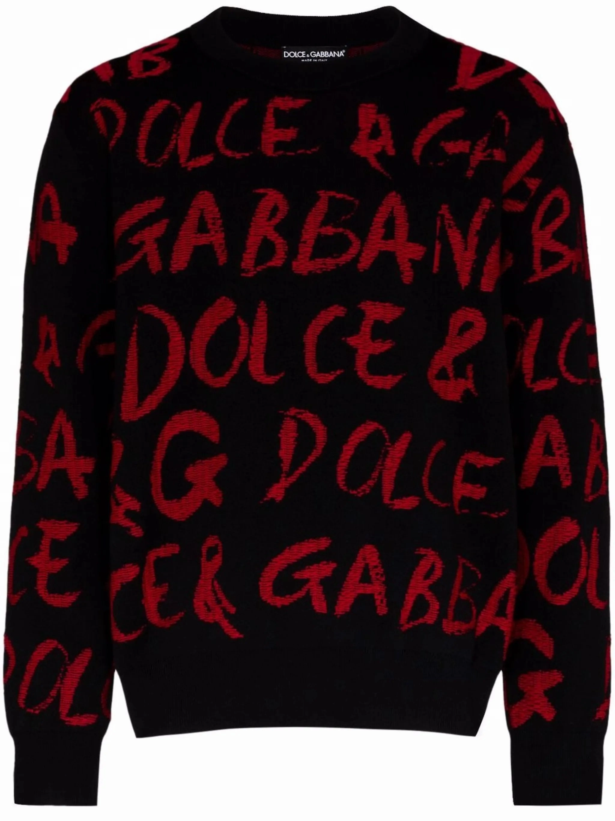 all-over logo jacquard jumper Knitwear Made In Australia