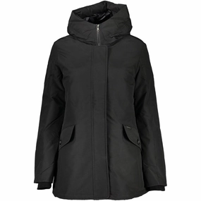 Woolrich Black Cotton Jackets & Coat Jackets Images