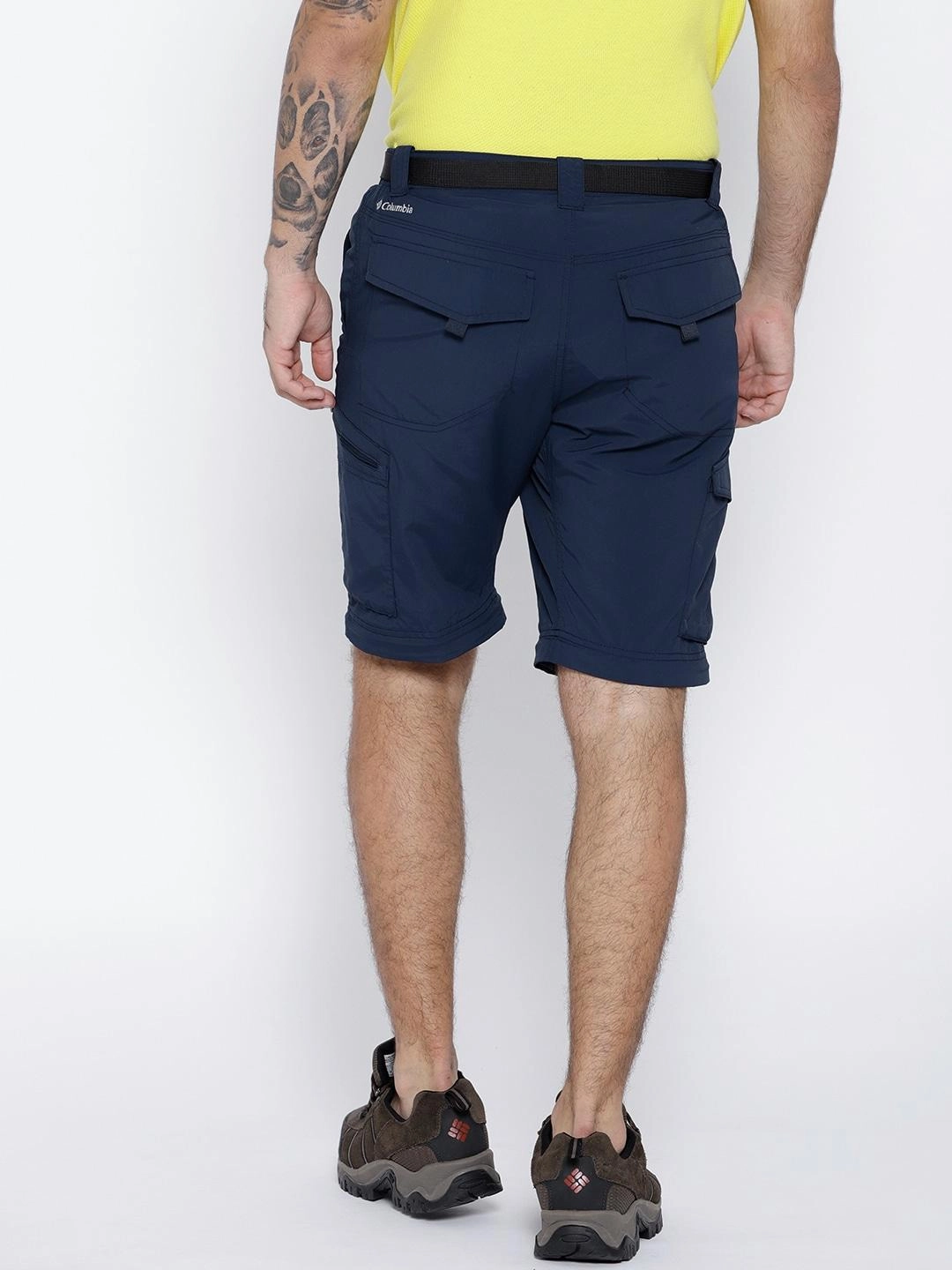 Bash Cargo Pants Columbia Men Blue Silver Ridge Convertible Pant (Sun Protection)