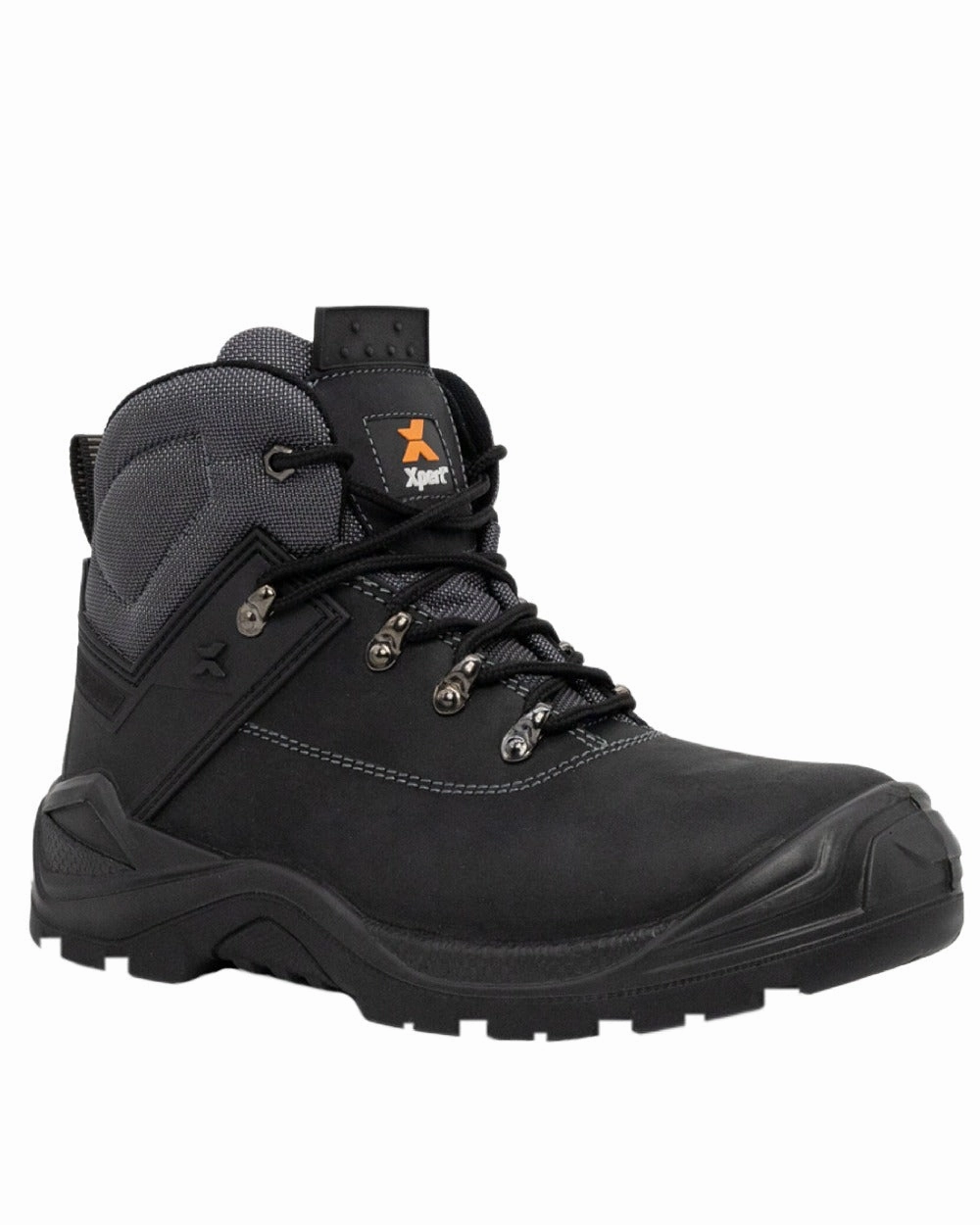 Xpert Mens Warrior Safety Laced Boots Work Boots Wellington