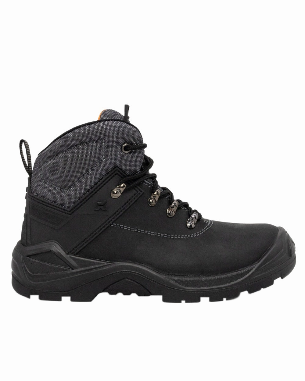 Xpert Mens Warrior Safety Laced Boots Rubber Waterproof Work Boots
