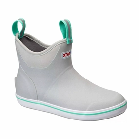 XTRATUF Women's Ankle Pull-On Deck Boots Waterproof And Anti Slip Shoes