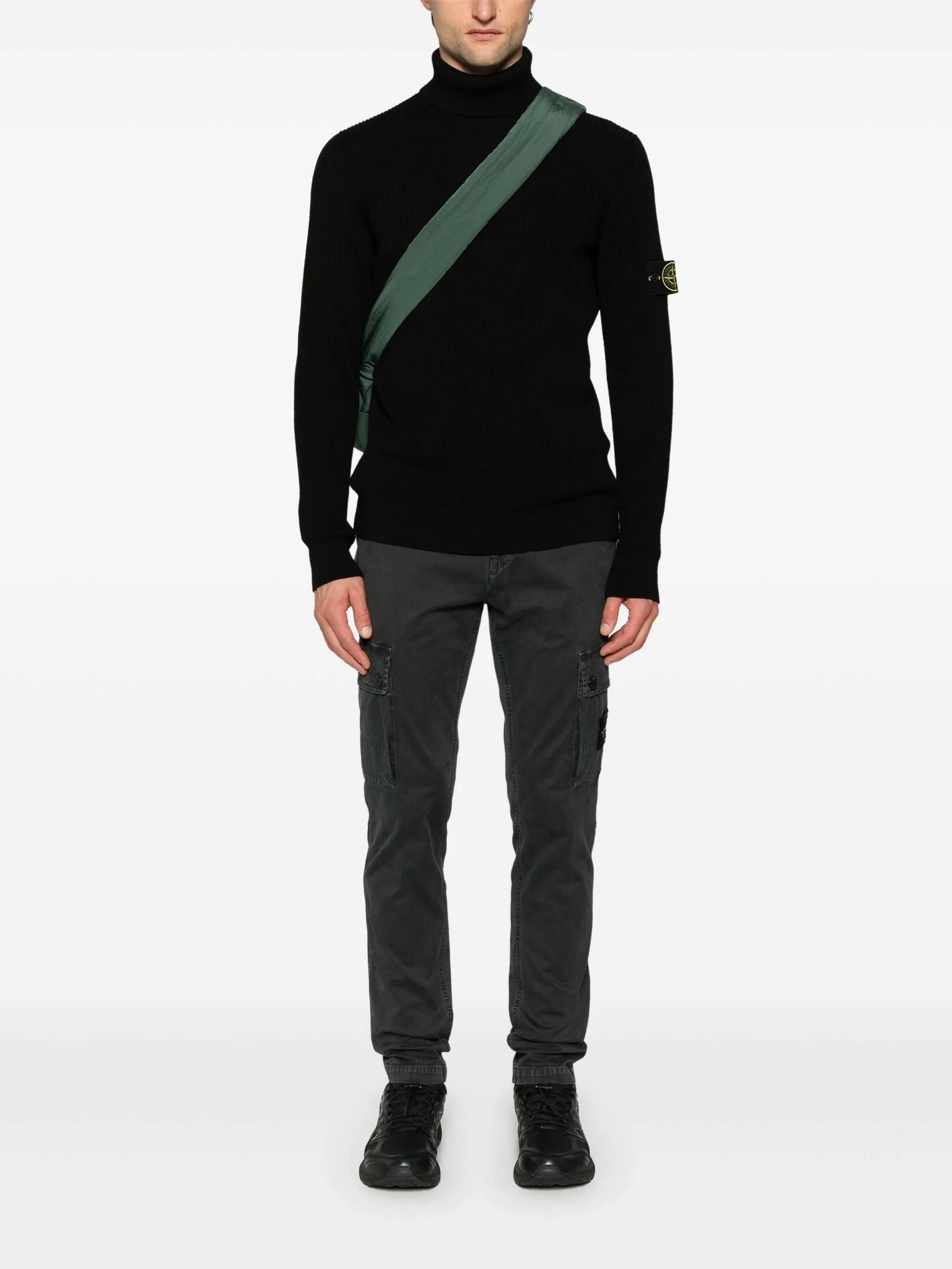 Arket Knitwear Compass-badge wool jumper