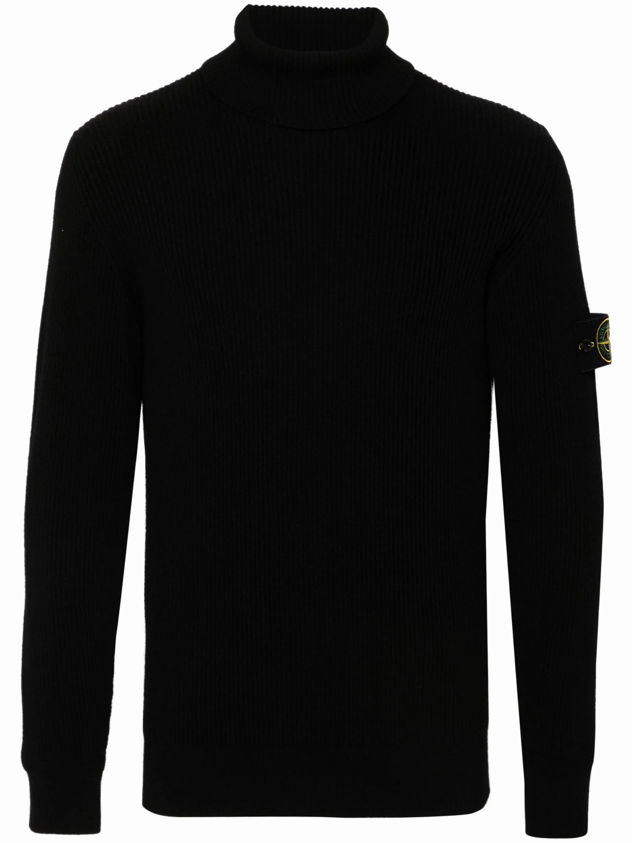 Jane Wheeler Knitwear Compass-badge wool jumper