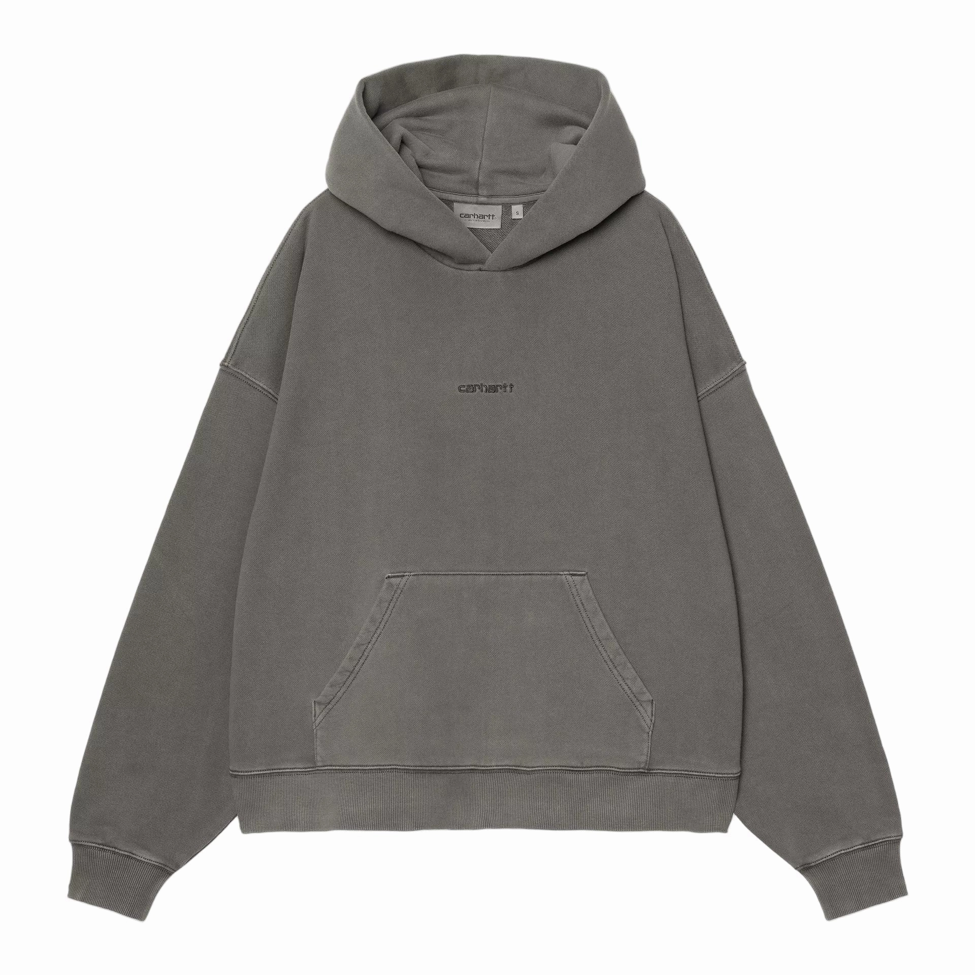 Naughty Christmas Sweatshirts W' Hooded Benton Sweatshirt  / carhartt wip / graphite