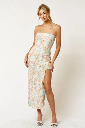 Marilla Maxi Dress Yvette Ruffle Tube Maxi Dress