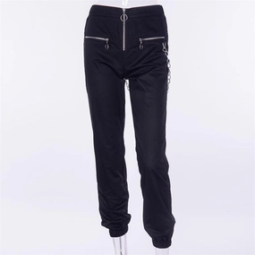 Cargo Pants Myntra Zipper Streetwear Women Casual Harem pants