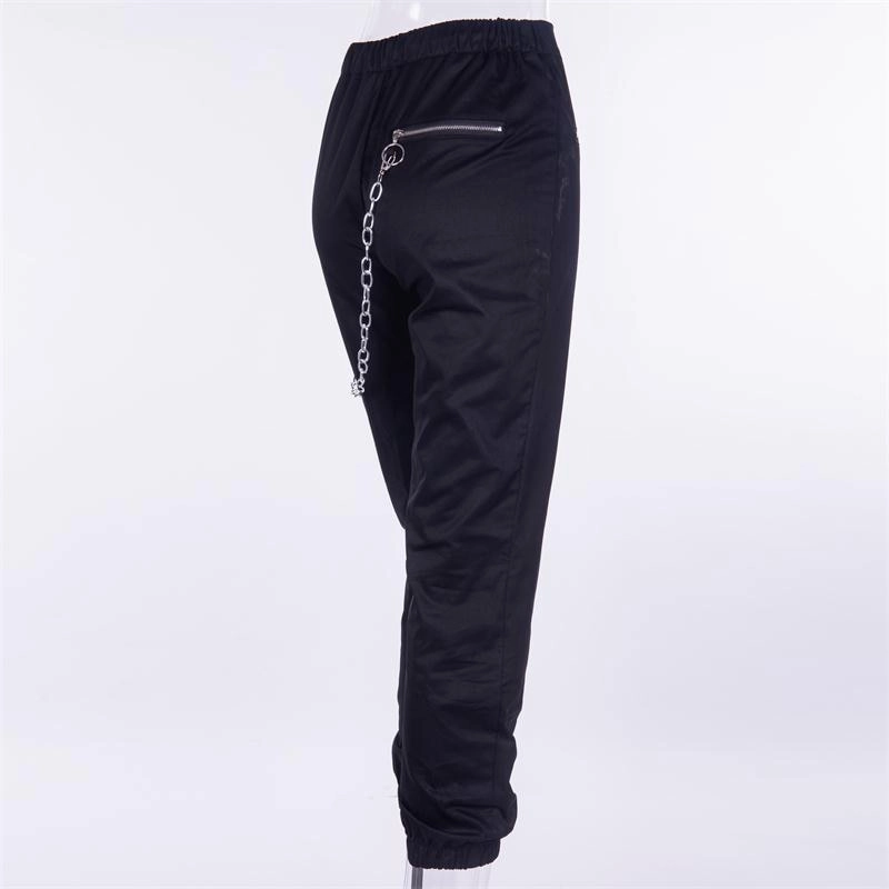 Ivy Cargo Pants Zipper Streetwear Women Casual Harem pants